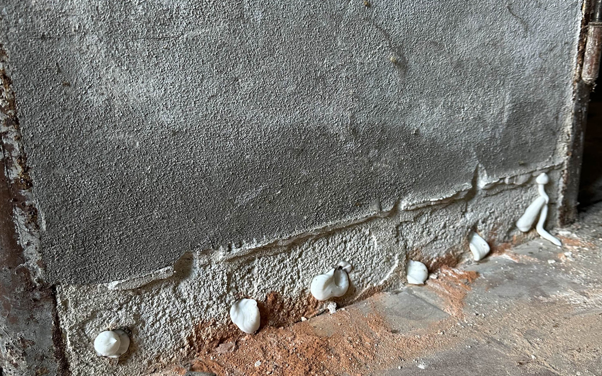 Likvidace vzlínající vlhkosti krémovými silan-siloxanovými přípravky